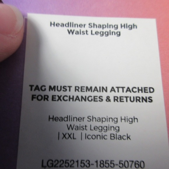 Yitty Headliner Shaping High Waist Leggings Women XXL Black - Picture 4 of 12